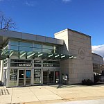 Entrance to the NIH Gateway Center.